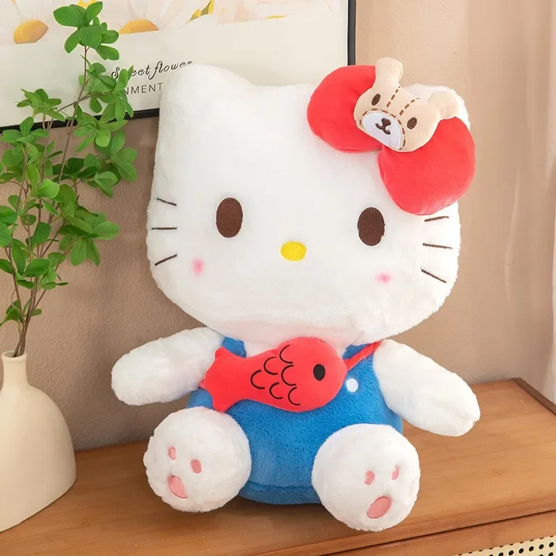 85CM Super Big Size Sanrio Cartoon Animatie Rugzak HelloKitty Knuffeldier Pop Knuffels Kinder Kerst Verjaardagscadeau