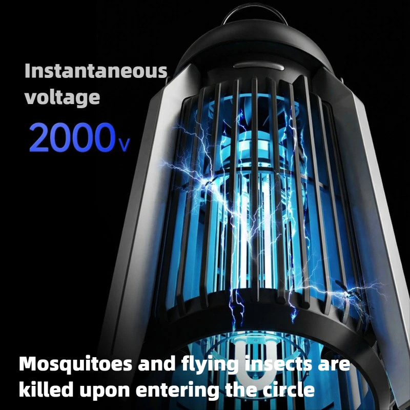 Qualitell X1PLUS Mosquito Killer Lamp intelligent light sensing for courtyard and household use, automatic mosquito repeller