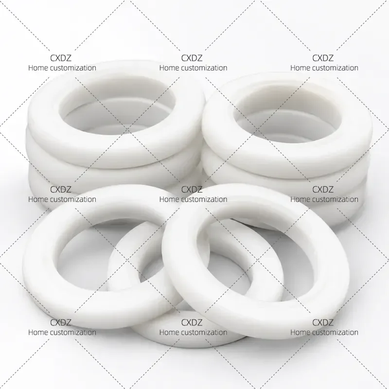 5pcs KF Vacuum Center Bracket PTFE KF25 KF40 KF50 Corrosion Resistant Self Lubricating Sealing Ring