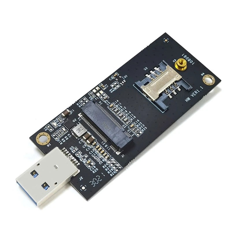 5PCS M2 USB Adapter DW5821E M2- DW5811e DW5816E EM7455 L860-GL USB3.0 Expansion Card