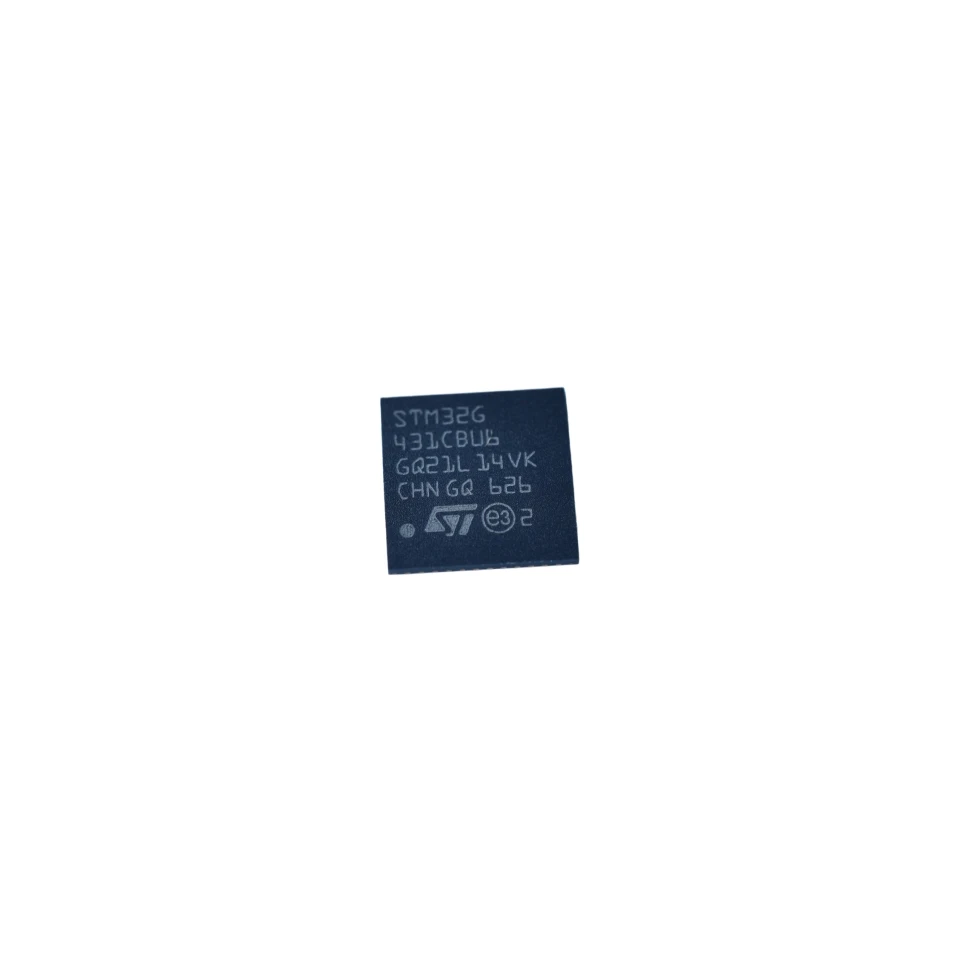 STM32G431CBU6 Arm® Cortex®-M4 32-bit MCU+FPU,170 MHz / 213 DMIPS,up to 128 KB Flash,32 KB SRAM,rich analog,math accelerator