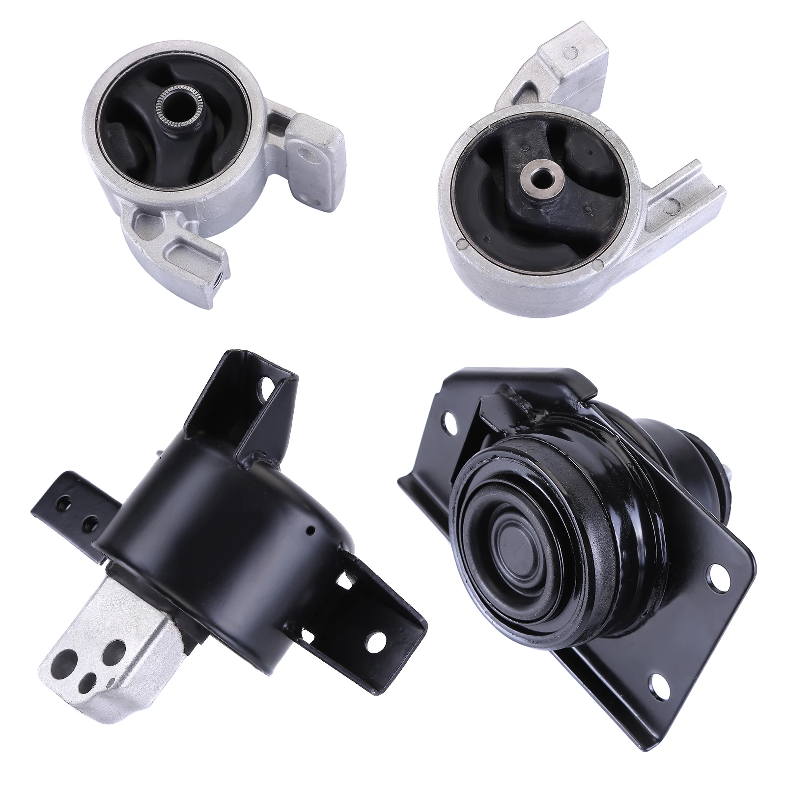 Engine Motor & Trans Mount 4PCS Set Compatible for 06-11 Hyundai Accent 1.6L A/T