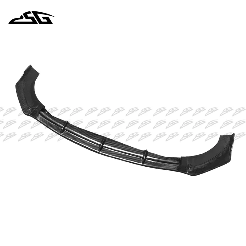 Car Front Lip Splitter For Mercedes Benz CLA Class W118 CLA45 CLA45S Carbon Fiber Front Bumper Lip Diffuser Spoiler Body Kit