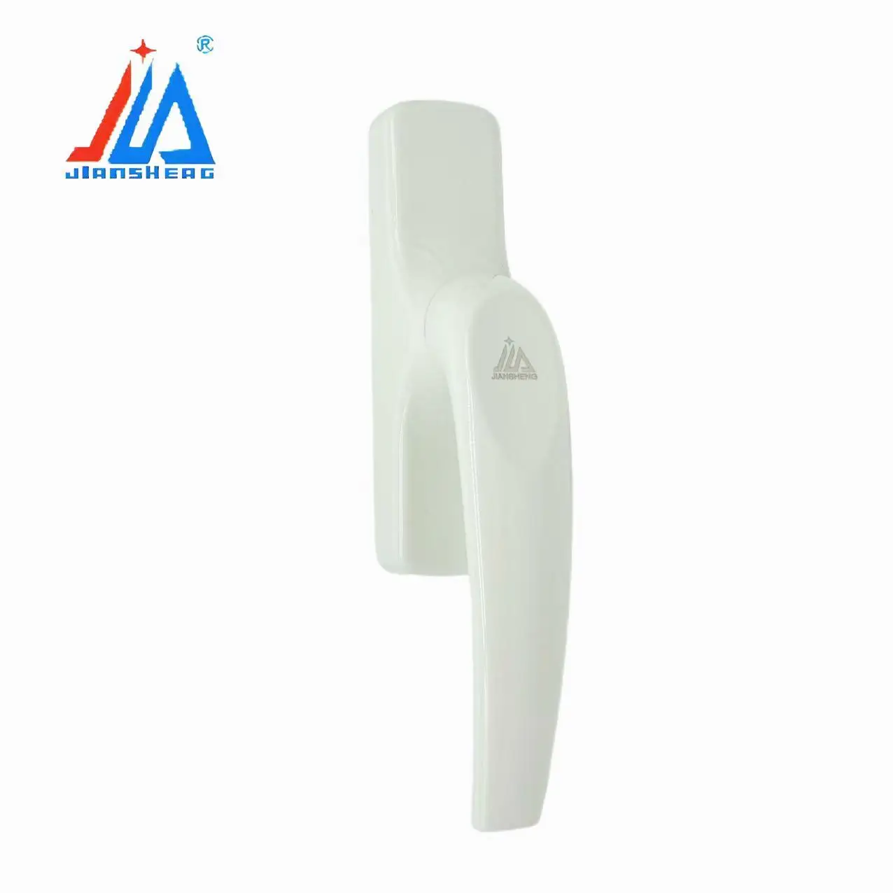 Maçaneta de janela de porta durável de luxo branco/preto para apartamento villa nova maçaneta de janela de alumínio