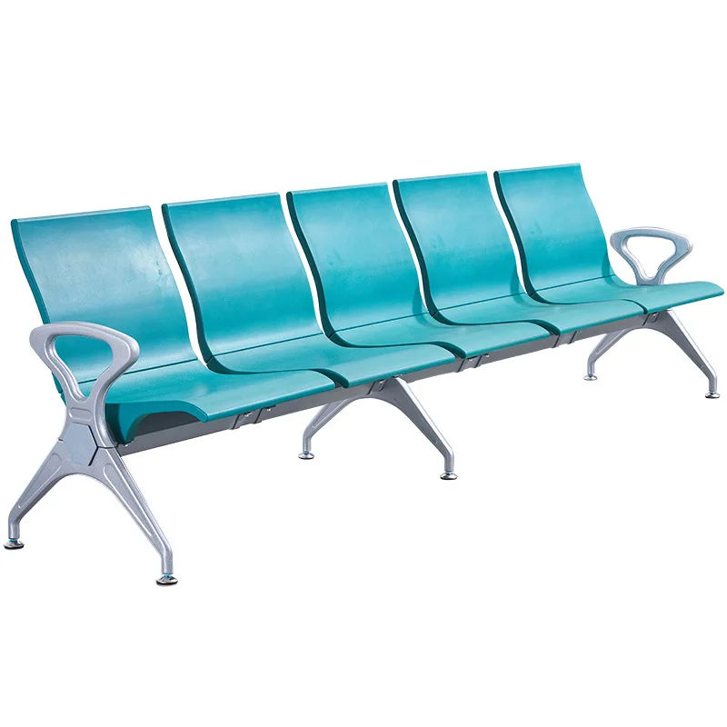Public row of chairs with row of three chairs Hospital waiting waiting for row of chairs