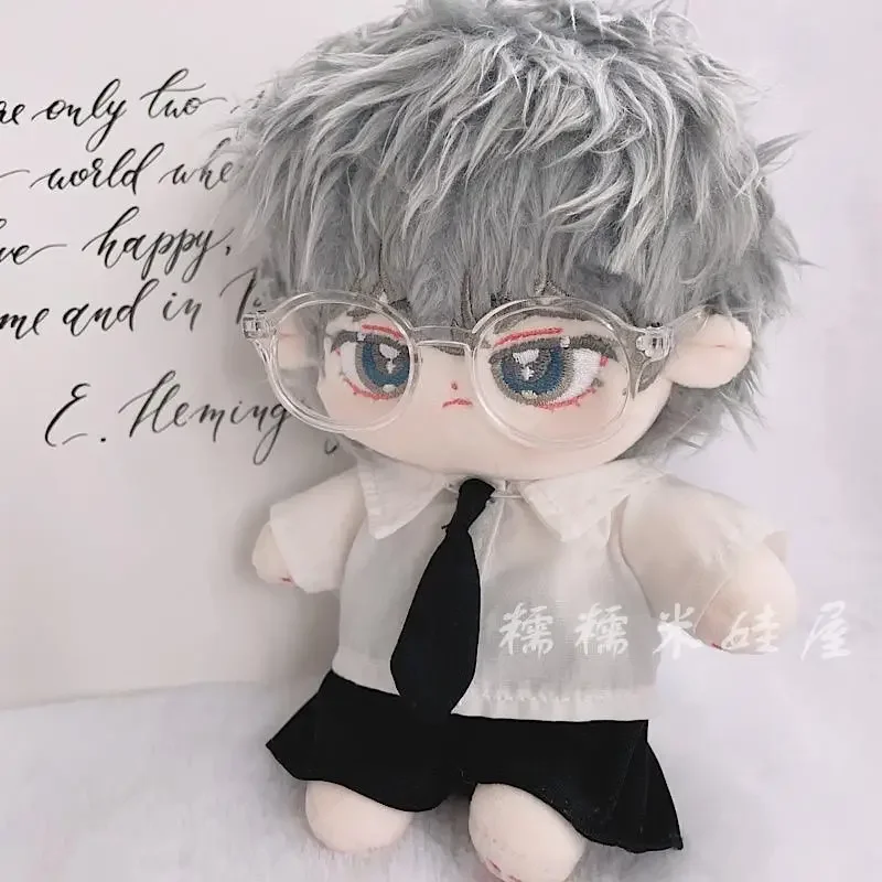 Anime Gintama Sakata Gintoki Boneca de pelúcia, Pelúcia muda de terno, Roupas de vestir, Brinquedos Cosplay, Presentes, 20cm