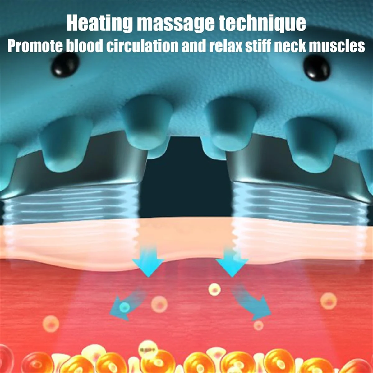 

RANA New Therapist Neck Massager, Electric 4D with Heat, Ergonomic Angle for Deep Tissue Pain Relief