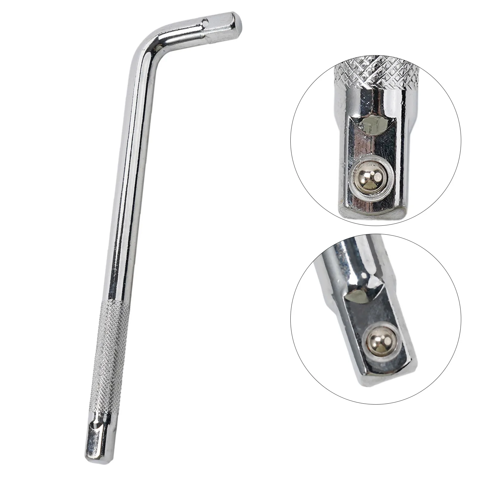 Imagem -04 - Double End Extensão Chave Soquete tipo l Bent Bar Prevenção da Oxidação Prata Cromo Vanádio Aço