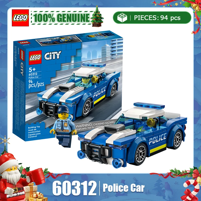 

Lego Building Blocks Police Car City Series 60312 60418 Boys and Girls Building Blocks Children's Puzzle Toy Gift