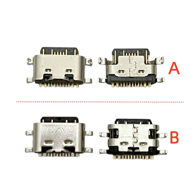 Type-C 16Pin USB Charging Dock Port Socket Jack Plug Type C 3.1 SMD DIP Connector For PCB Design DIY High Current Charging Port