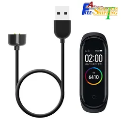 For Xiaomi Mi Smart Band 5 6 7 Magnetic Charging Cable Dock Portable USB Charger Wire Watch Accessories