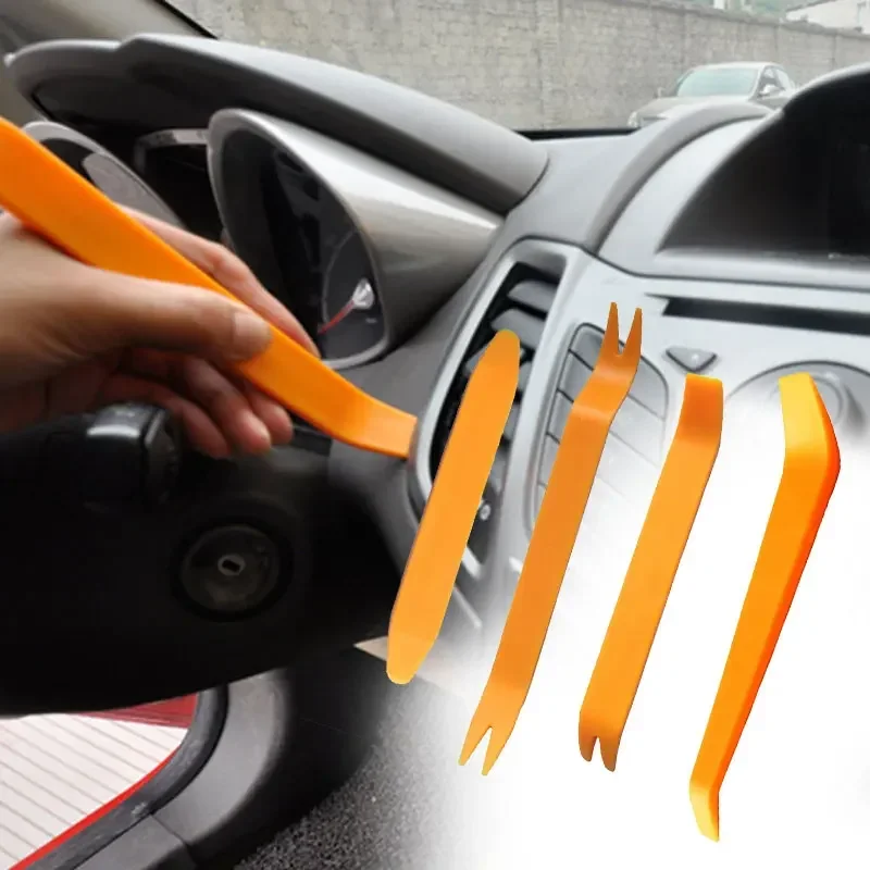 

12/4/1pcs Car Door Clip Car Disassembly Tools Set DVD Stereo Refit Kits Interior Plastic Trim Panel Dashboard Removal Tool