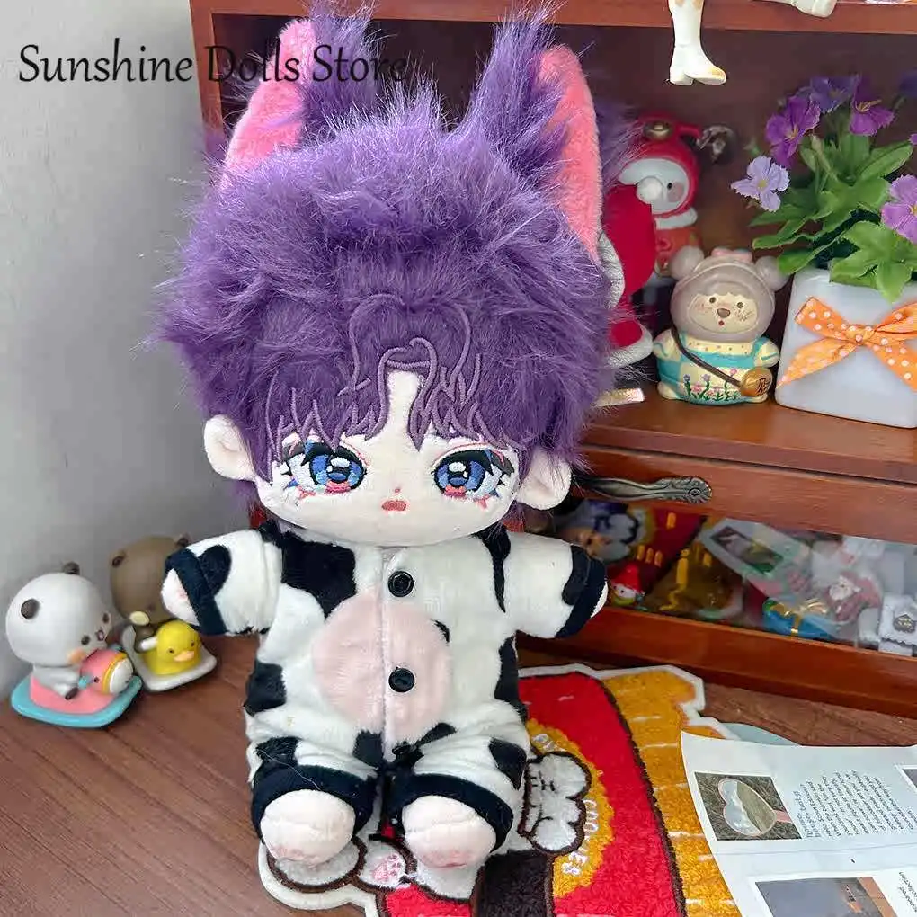 Rafayel Nette 20 cm Anime Liebe und Deepspace Baumwolle Puppe Körper Figuren Dress Up Plüsch Plüsch Spielzeug Cosplay Weihnachten geschenk