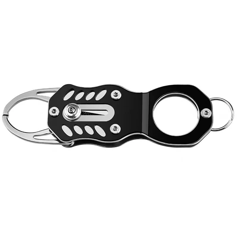 Alicate de Pesca Multifuncional em Aço Inoxidável, Mini Ferramenta Portátil para Controle de Iscas para Pesca de Bass