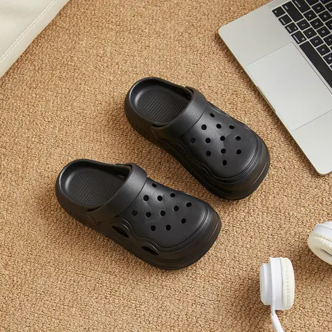 여성 Anti-slip 여름 EVA 정원 신발 남성 부드러운 무취 폐쇄 발가락 구멍 샌들 커플 홈 실내 야외 집 슬리퍼 Best5 여성 Anti-slip 여름 EVA 정원 신발 남성 부드러운 무취 폐쇄 발가락 구멍 샌들 커플 홈 실내 야외 집 슬리퍼 Best5