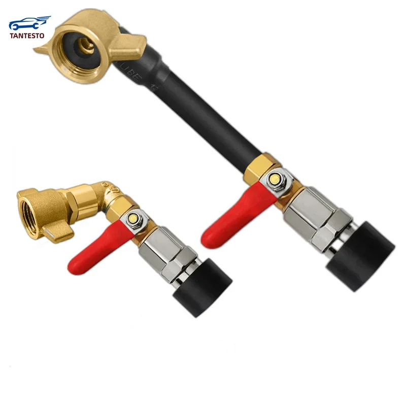 Truck Air Intake Pipe Storage Cylinder Valve Connector Gas Tank Set with Adjusting Switch