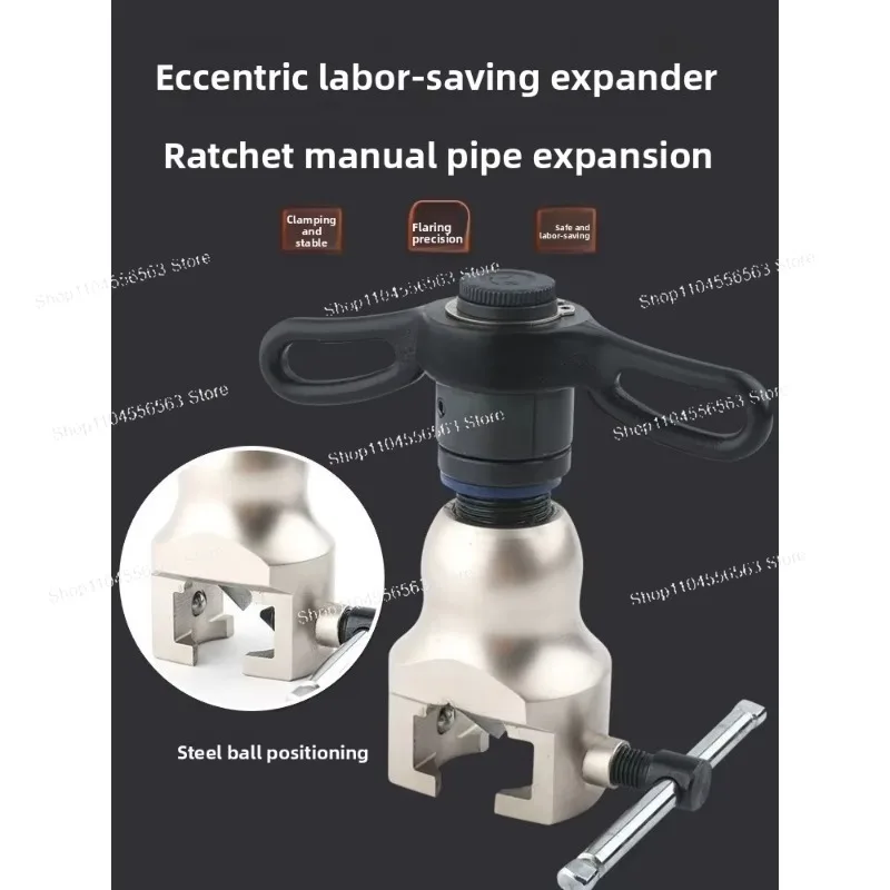 VFT908 Eccentric Copper Tube Flaring Tool, Metric & Imperial Swaging Expander 9mm Capacity for HVAC Refrigeration AC