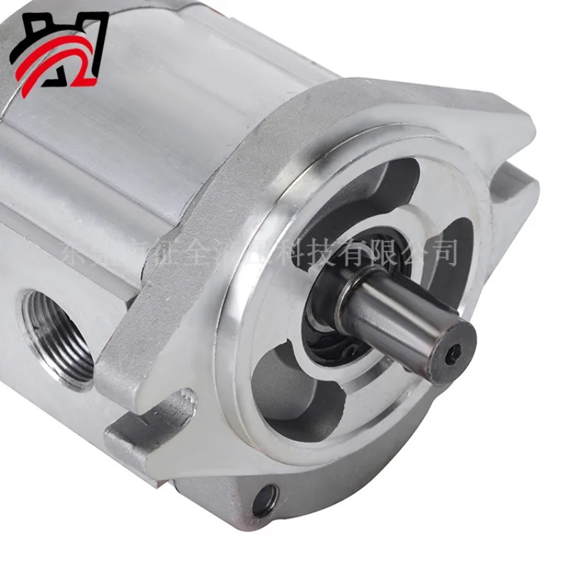 Zhengquan KC-3A-CM Hydraulic Gear Motor Bidirectional Low Speed Side Port Design