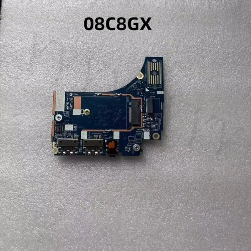 

Оригинал Q + для DELL Latitude 7450 7650, USB-плата аудио ввода-вывода 08C8GX