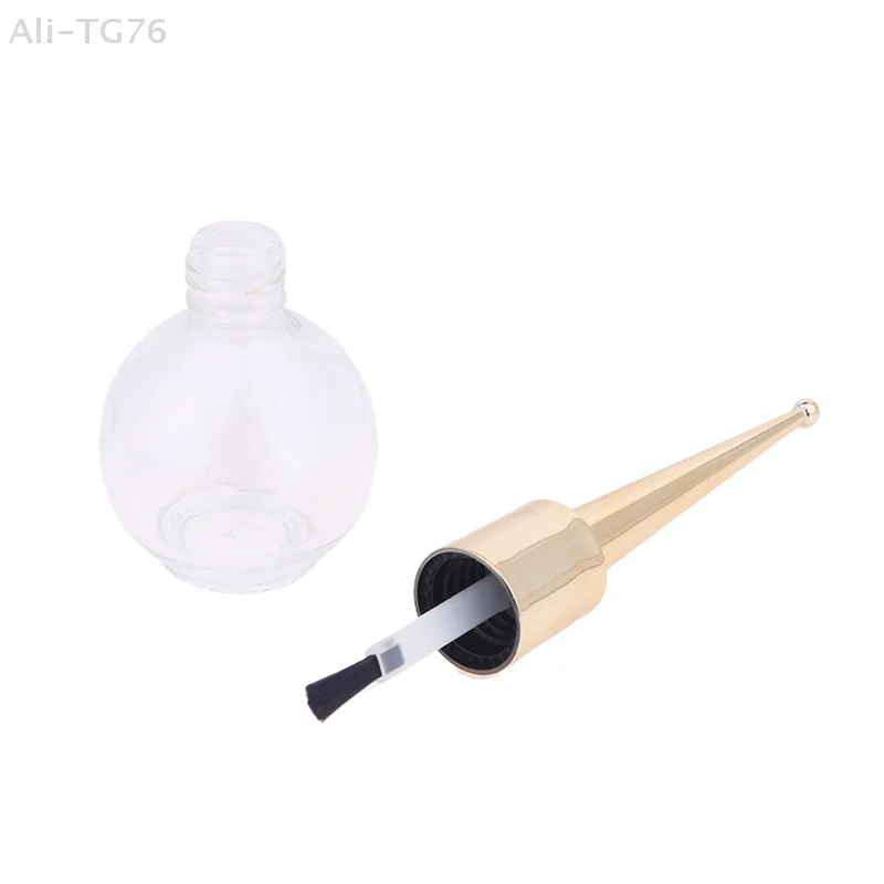 15ml Nagellack-Gel-Leerflasche mit Pinsel - Glas-Nagellackflasche für Nail-Art-Behälter