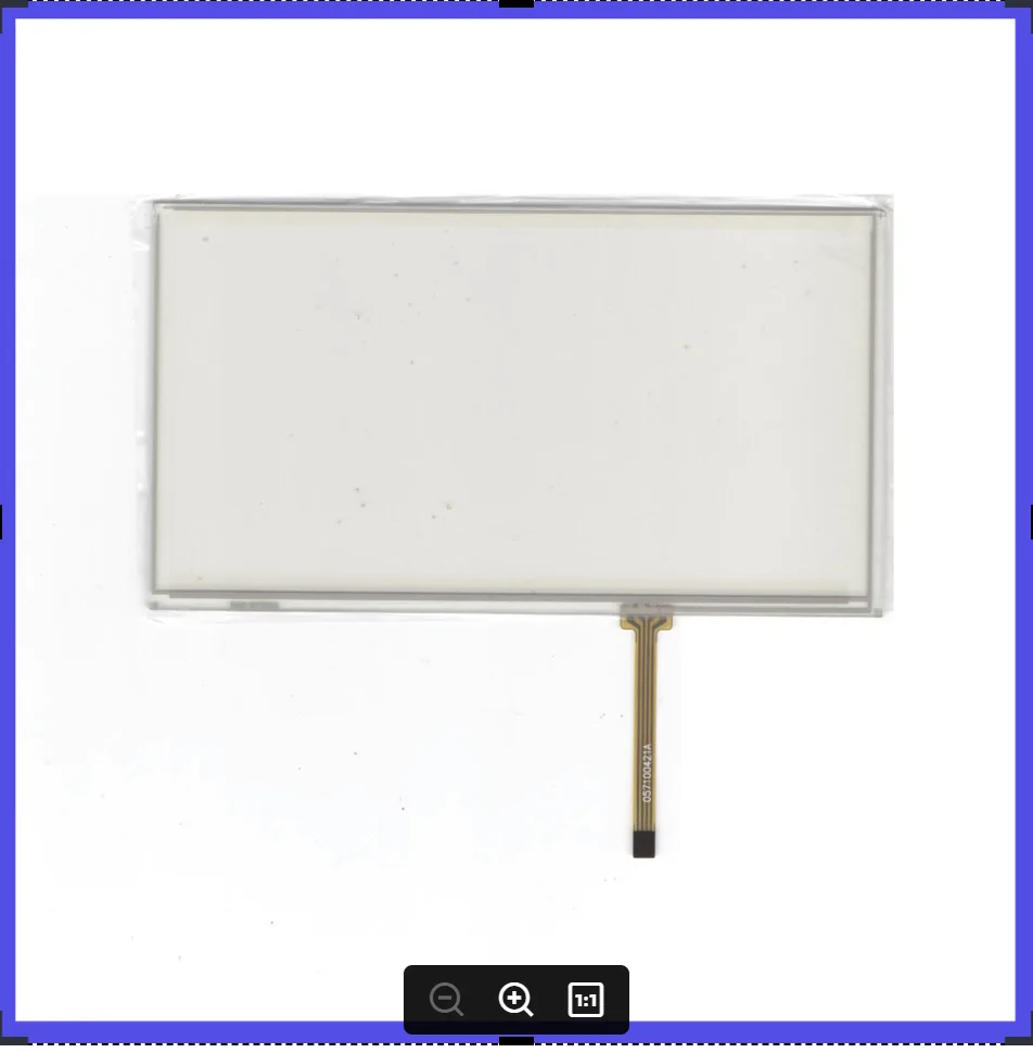 5pcl/lot For Nissan E-NV200 From 2017 Touch Screen Glass 7inch 4 Lins Touchsensor Touchglass Digitizer GLASS