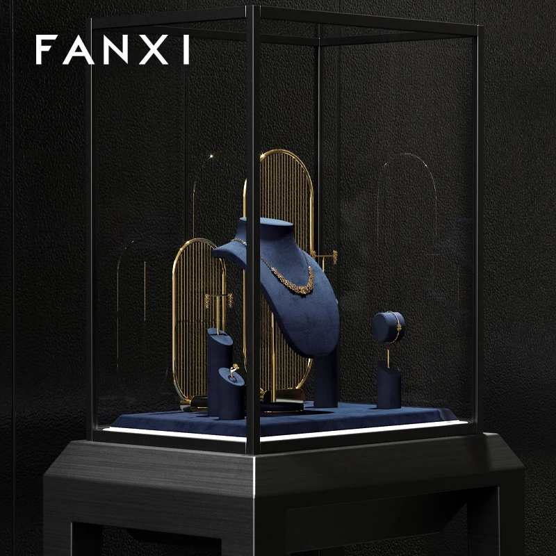 

Light Luxury Jewelry Display Stand Earrings, Rings, Watches Display Counter Window Jewelry Display Props