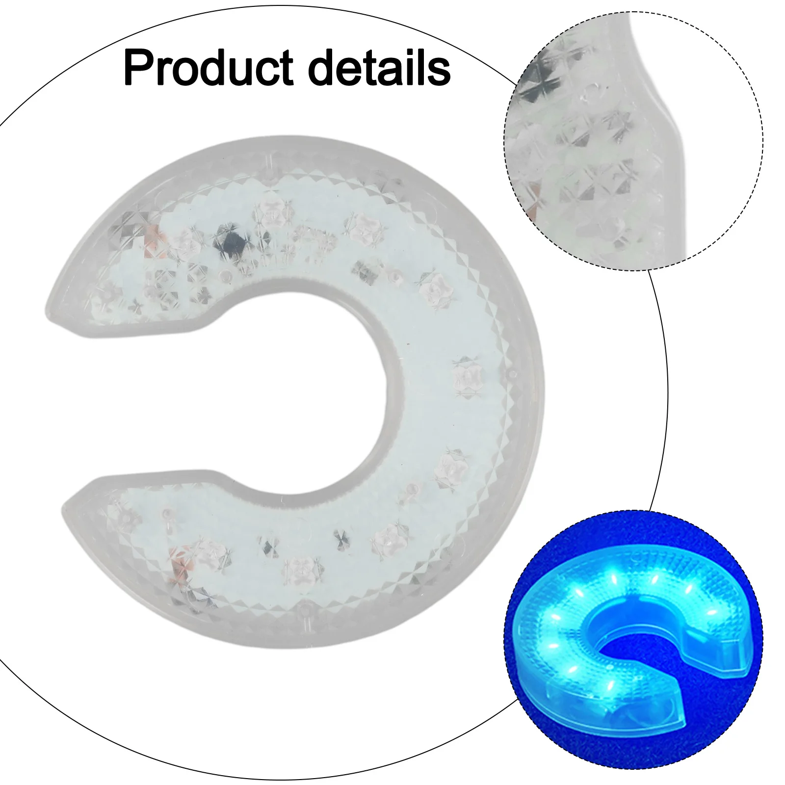 100x100x20mm Golf Hole Light Color Changing Golf Hole Light 100x100x20mm Size 5 Color Options Chipping Practice