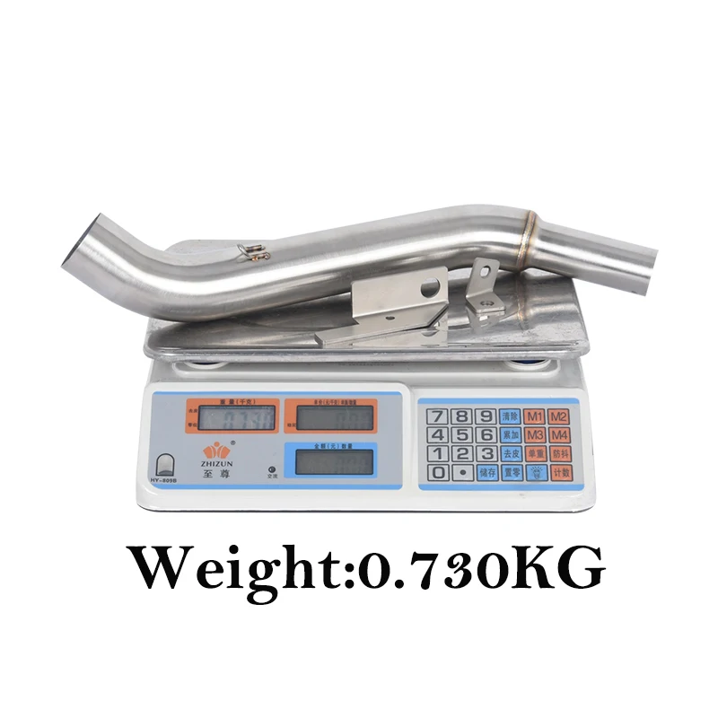 ل Bajaj Pulsar 200 NS200 RS200 Pulsar 160 NS160 Dominar 400 2015 - 2024 دراجة نارية العادم الهروب 51 مللي متر الخمار منتصف وصلة الأنابيب #6