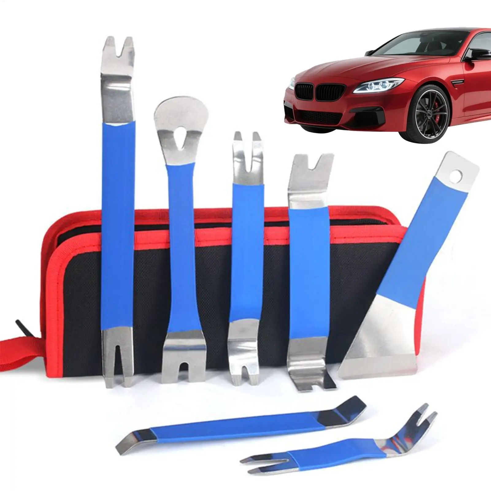 

Набор инструментов для снятия обшивки автомобиля, набор инструментов для двери, окна, панели автомобиля, 1 комплект, ремонтный инструмент для установки автомобильной детализации обивки