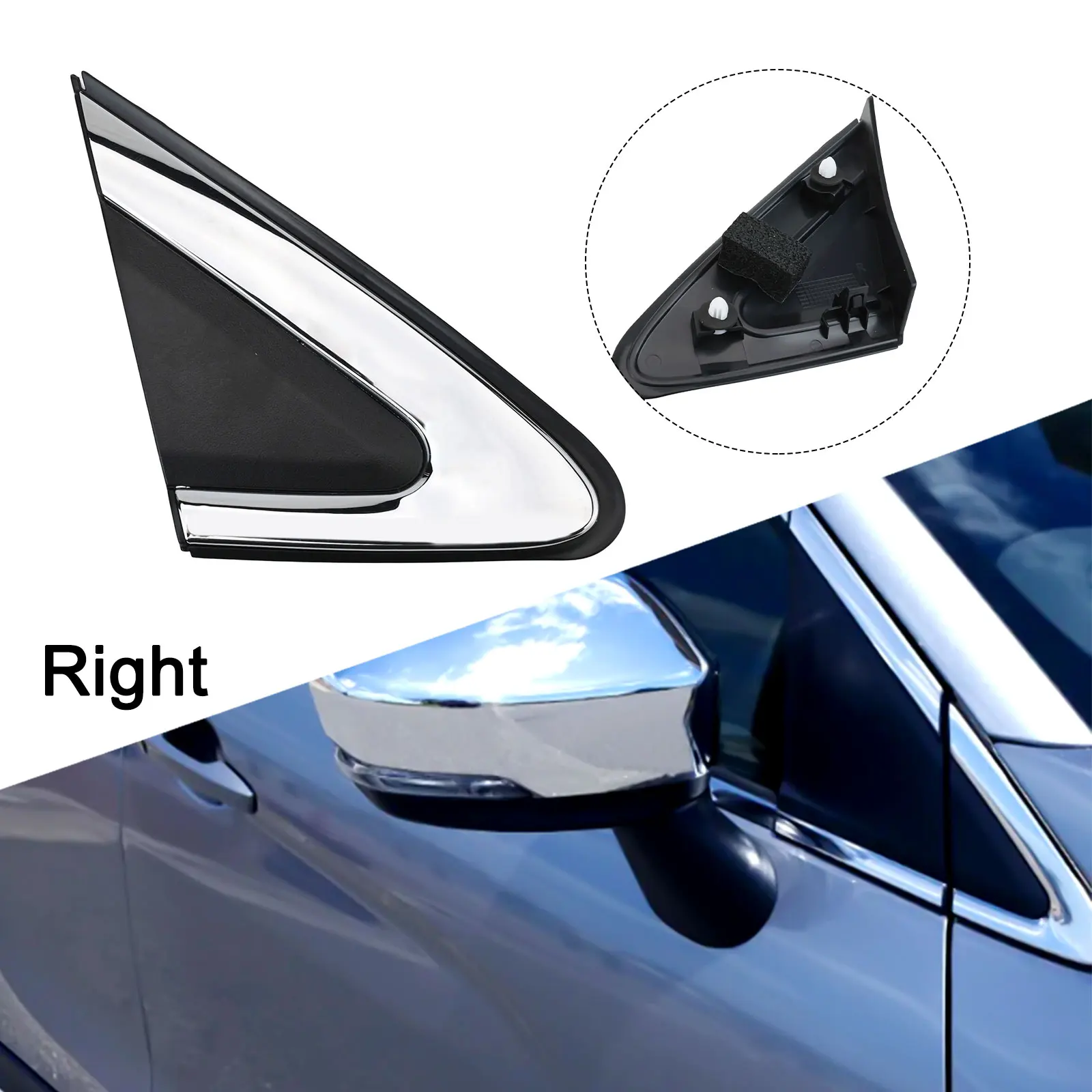For Eclipse Series Innovative Design For The Right Side Triangular Reflection Coverage On Your Car (For Mitsubishi '18 '21)