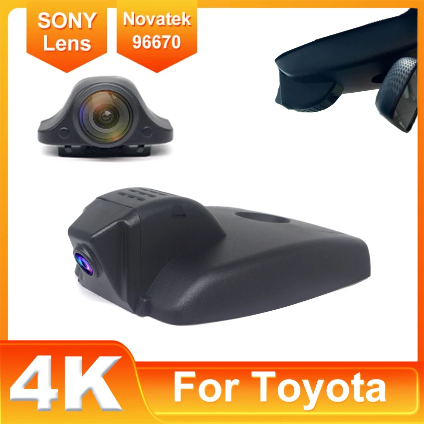 4k Dashcam For Toyota Corolla E210 12th Gen (Hatch & Sedan) Altis 2019-2022 Plug and play Car DVR Dash Cam Driving Recorder