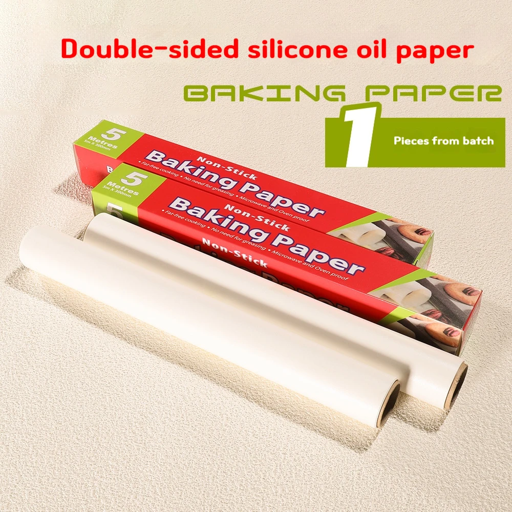 Special Silicone Oil Paper for Baking, Kitchen Baking Tray, Oven, Steamer Paper, Barbecue Meat, Oil Absorbing Paper