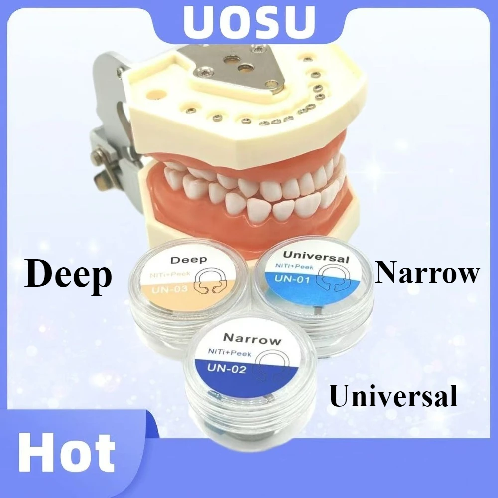 

Dental Matrix Bands NITI Metal Matrices Clamp Ring Sectional Contoured Matrix System Nickel Titanium Clamping Ring Dentist Tools