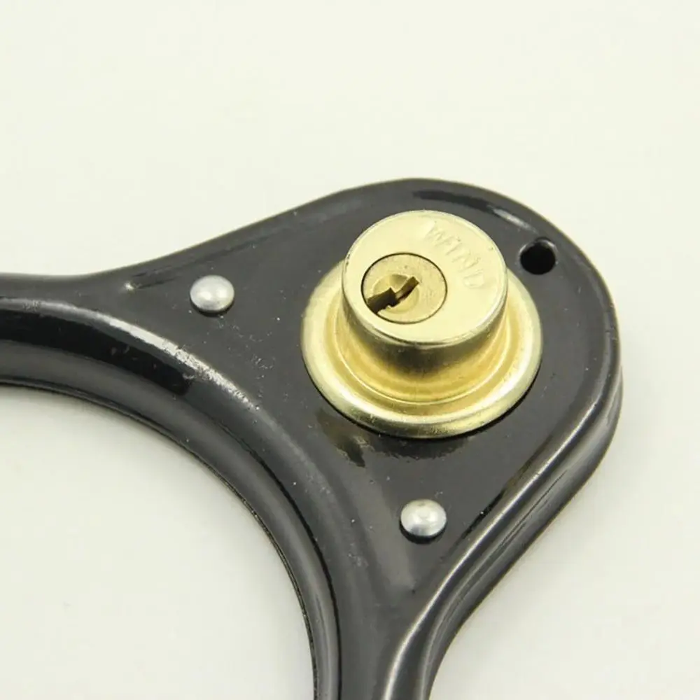 Accessories Vintage Anti-Theft with Key Motorbike Security Waterproof Bicycle Lock Bike Locks Bicycle Supplies Wheel Lock