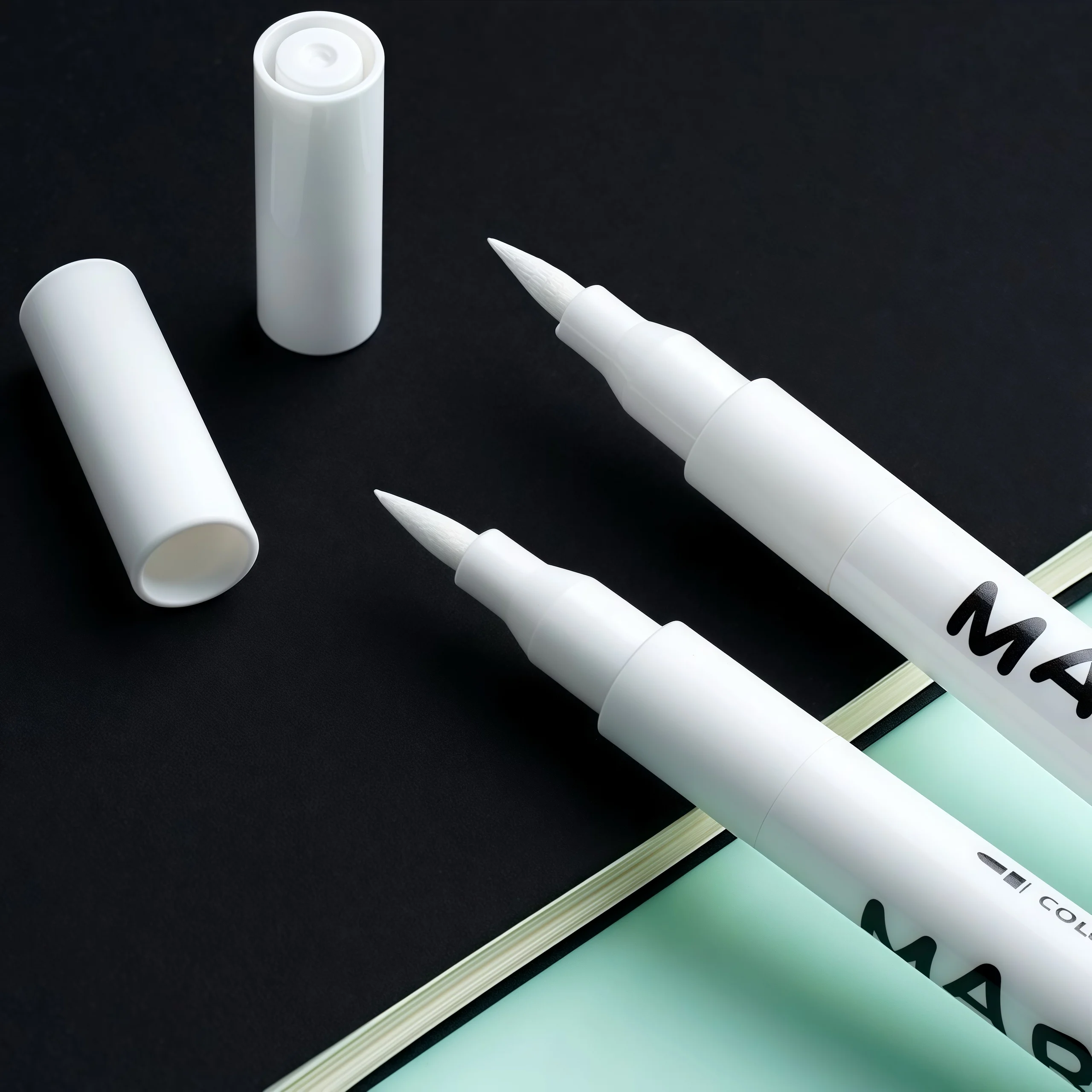 قلم تدوين علامة أكريليك سريع الجفاف متين مقاوم للماء للأطفال غير سام مجموعة ألوان مائية للمدرسة الابتدائية