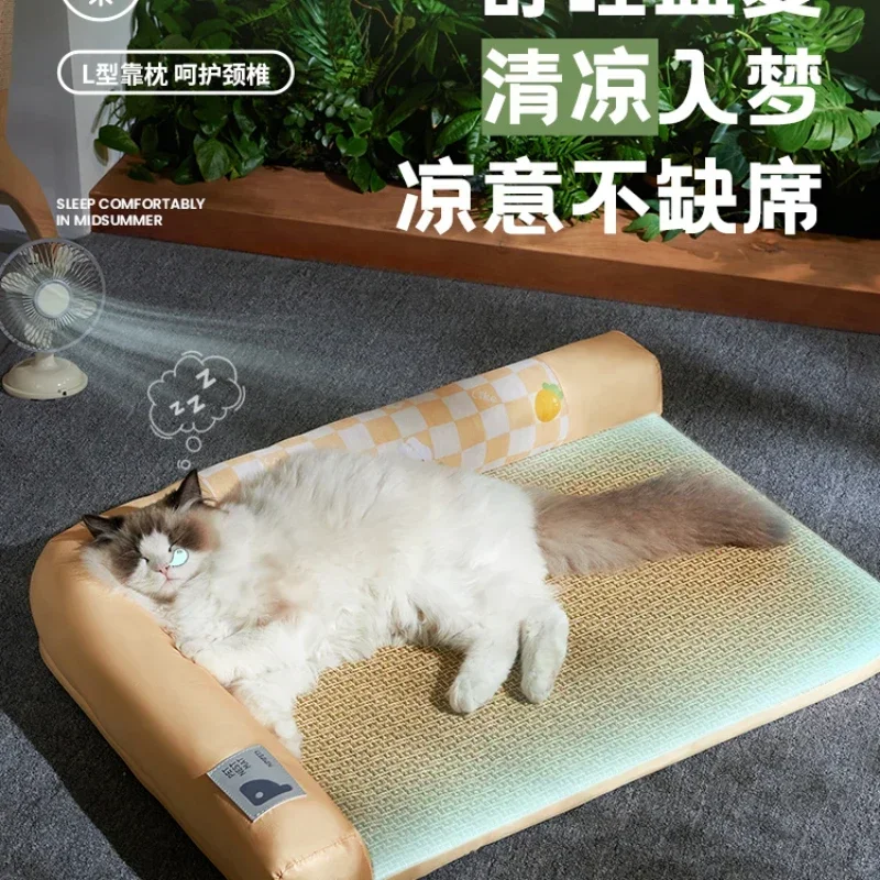 

Hot sales Pet cat mat summer cooling mat sleeping ice pad dog supplies