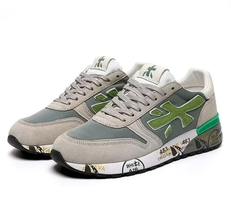 NUOVO 2025 PREMIATA CHAMPON Per tutte le stagioni nicchia di lusso retrò sport da jogging scarpe casual scarpe traspiranti da uomo popolari scarpe di legno