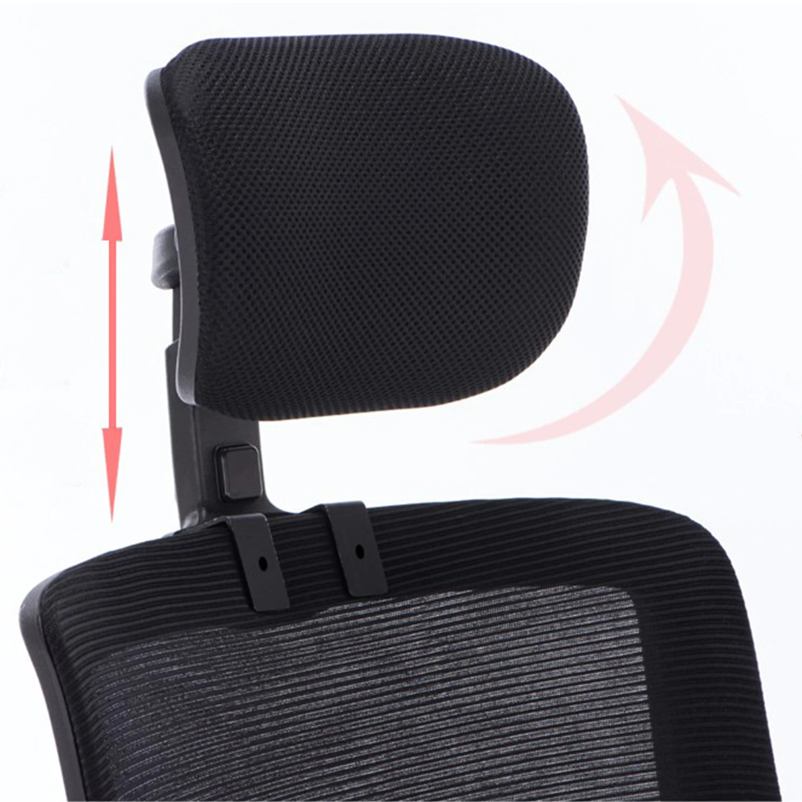 Computer Chair Headrest Attachment Easy to Install Comfortable Neck Support Cushion for Lifting Chair Desk Chair Furniture Home