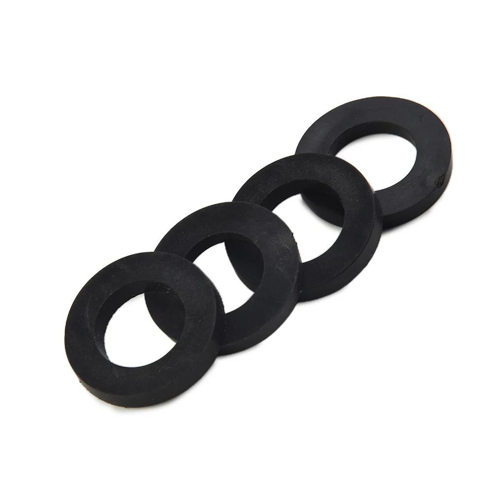 Rubber Tap Washers for Leak Repair on Faucets in Bath Sink Basin and Shower Applications 3/8 1/2 3/4 Inch Diameter 13 Piece Set