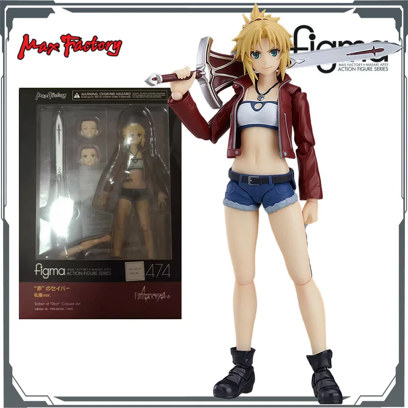 Max Factory Originele Figma Mordred (Fate Series) Anime Actiefiguren Speelgoed voor Jongens Kerstcadeau Collectible Model Ornamenten