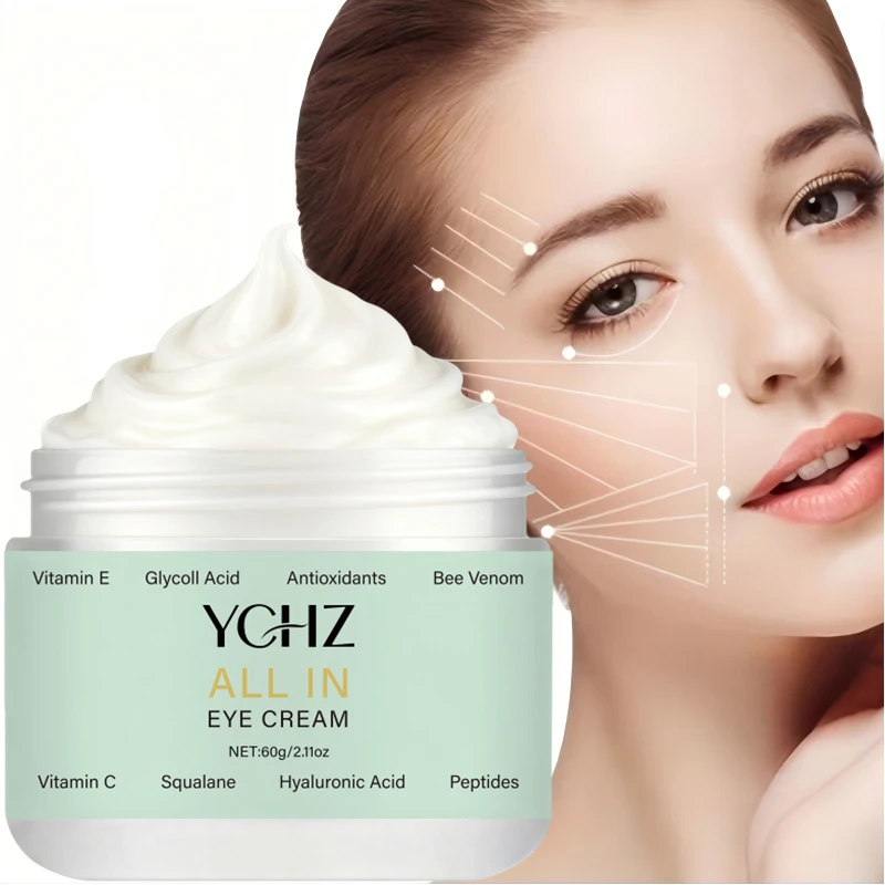 8-in-1 Firming Eye Cream, Deeply Moisturizing, Tightens and Lifts the Skin Around the Eyes, Reduces Wrinkles, and Makes the Skin Look Younger and More Radiant It Contains Retinol Peptides, Vitamins, and Bee Venom.