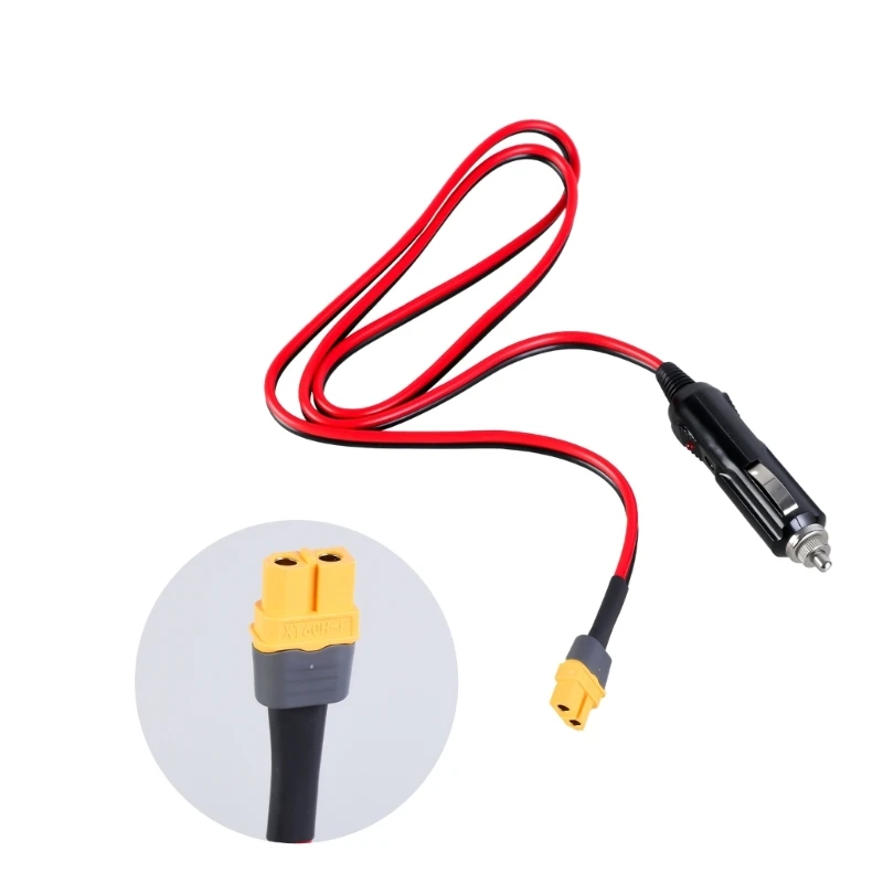 Kabel Ekstensi XT60 Adaptor Betina Ke Steker Jantan Mobil 14AWG untuk Pembangkit Listrik Panel Surya K1KF