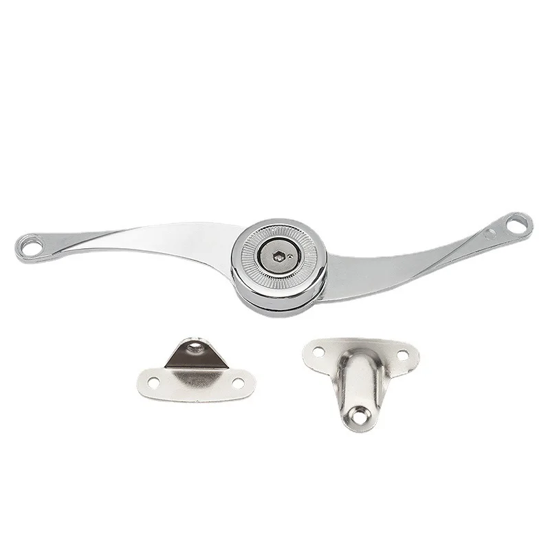 

Cupboard door hinge, wardrobe door stop at will, adjustable damping buffer support rod, S-shaped stop at will