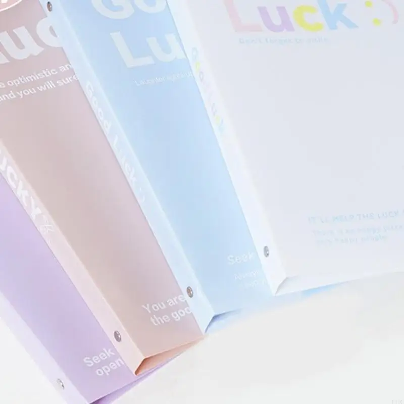 Raccoglitori protettivi per fogli trasparenti con pagine regolabili Organizzatore documenti portatile leggero F19E