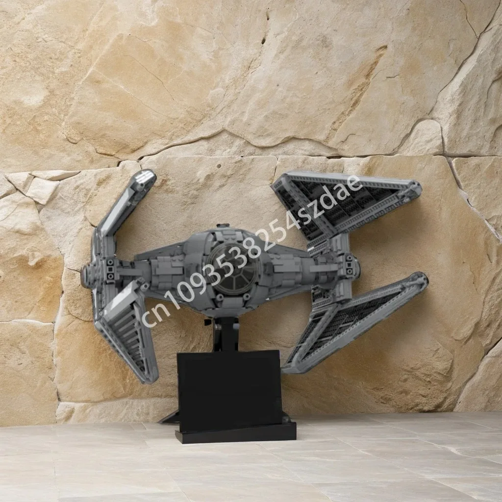 

2060pcs MOC UCS TIE Interceptor Star Battle Building Blocks Construction Solve the problem up creativity Christmas toy Gift