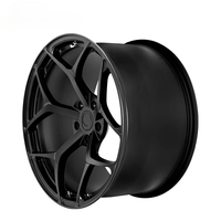 5 Hole Black Finish Monoblock Custom Forged Wheel Aluminum Alloy Wheels 18 19 20 21 22 23 24 Inch 5x112*114.3*120 for Luxury Car