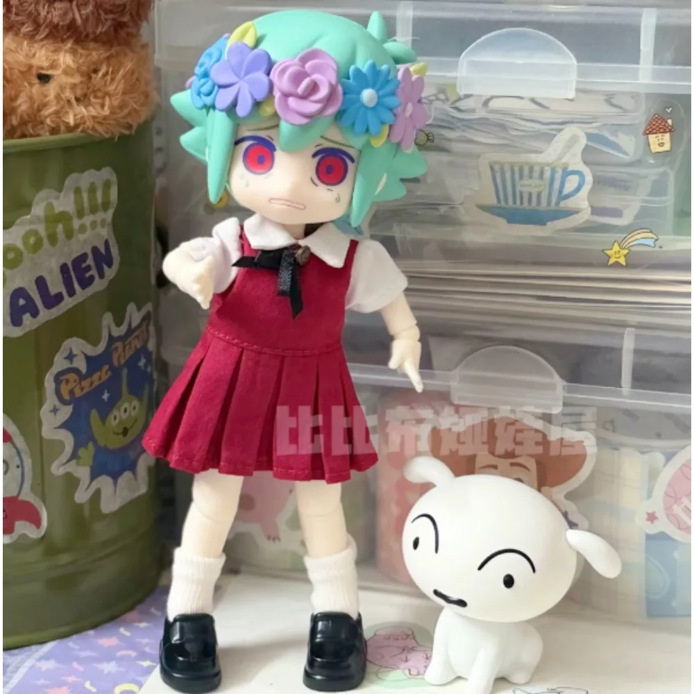 Basil Cosplay Doll 1/12 Bjd Clothes Water Sticker Faceplates Anime Game Cosplay Toy