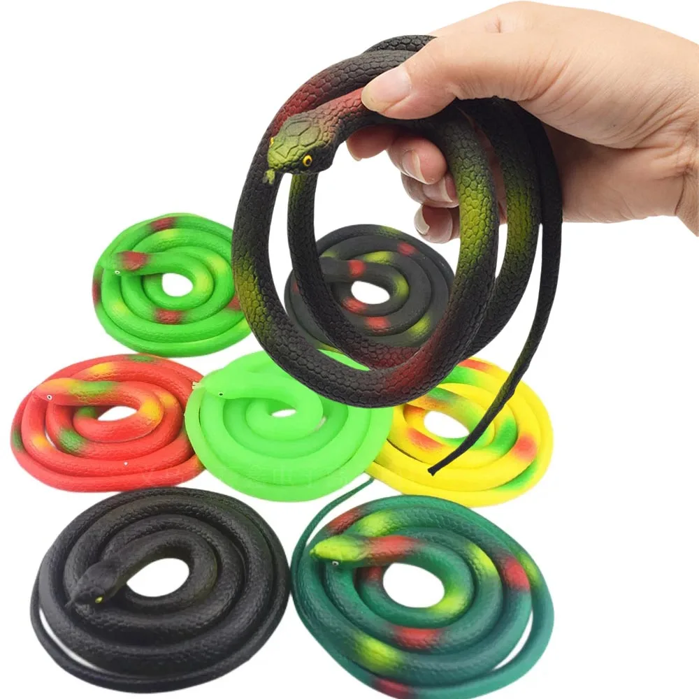 لينة لعبة من المطاط ثعبان أسود محاكاة ثعبان واقعية هالوين حديقة المزحة 80 سنتيمتر الدعامة وهمية ثعبان مخيف الحميمة المزحة لعبة