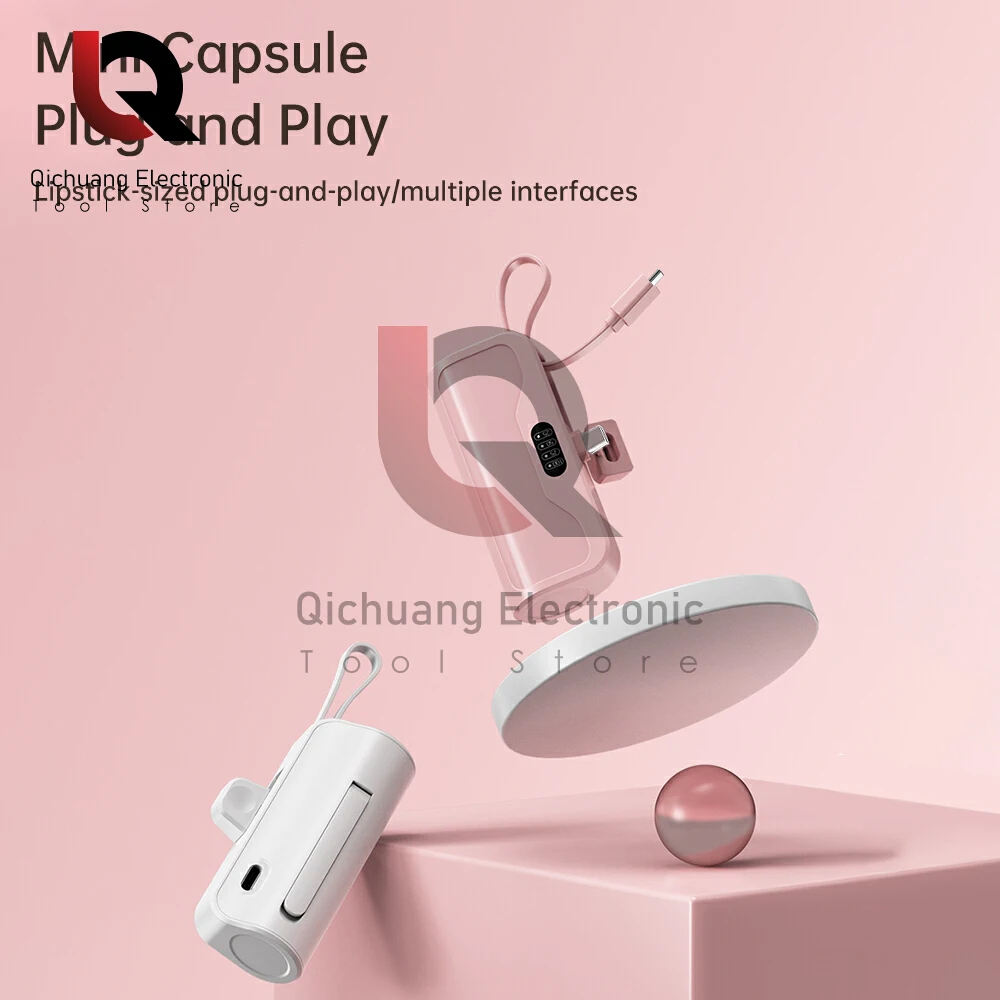 5W 18650/21700 배터리 보조베터리 케이스 DIY 휴대용 배터리 보관함 (애플/타입-C DIY 보조베터리 홀더 케이스 컨테이너)