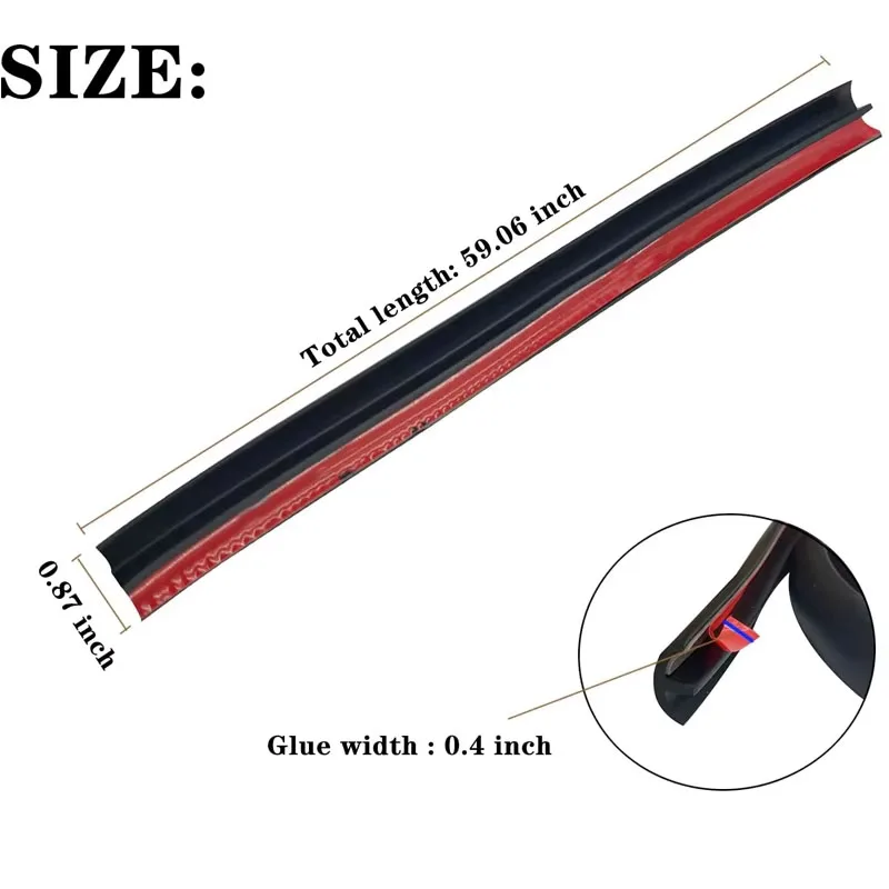 

Hard Top Roof Seal Kit for 2007-2021 Jeep Wrangler JK JL Waterproof Dustproof Reduce Noise Sun-Resistant Durable Silicone